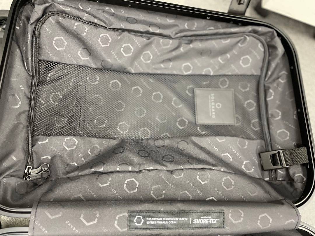 SOLGAARD ブラックキャリーケース　1912 0.7