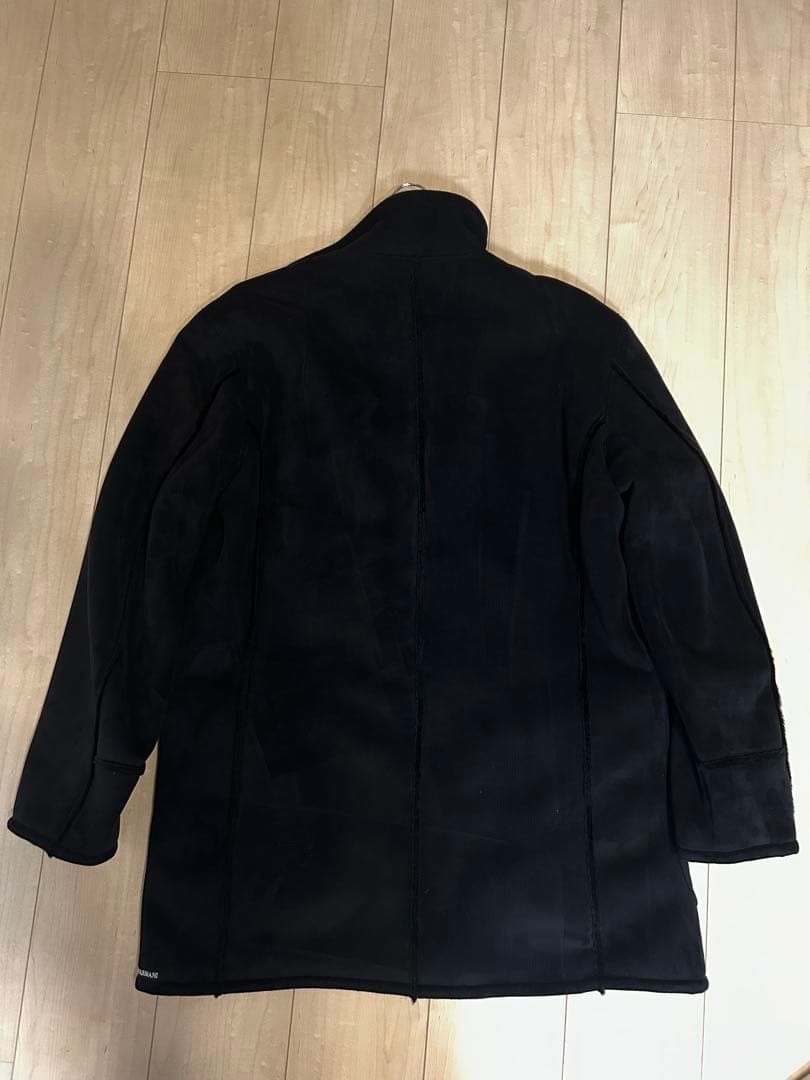 【値下げ】エンポリオアルマーニ ムートン風ボアコート