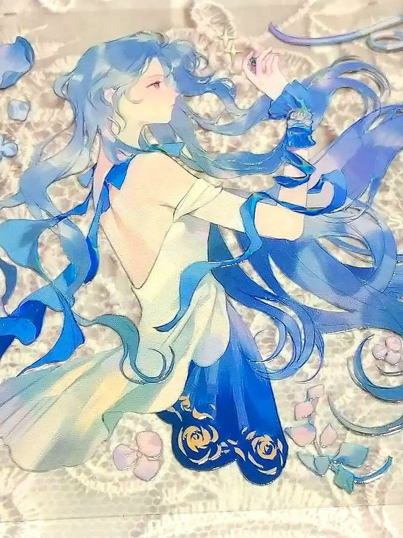 のこり２✩J518＃星月幻想指南(虹光)切り売り海外人物マステ女の子