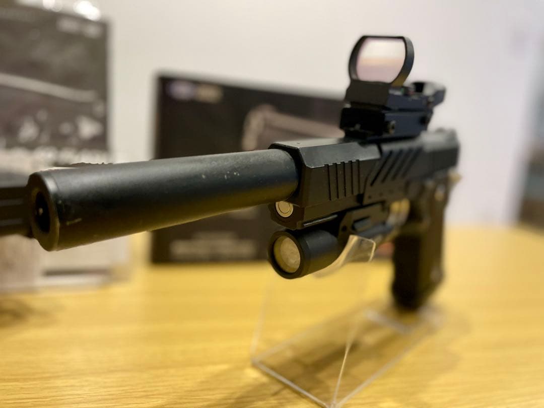 値下げ！東京マルイ　ハイキャパ E 30,000円相当のカスタム&オプション付き