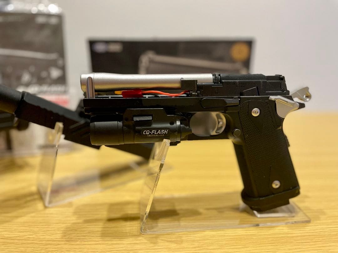 値下げ！東京マルイ　ハイキャパ E 30,000円相当のカスタム&オプション付き