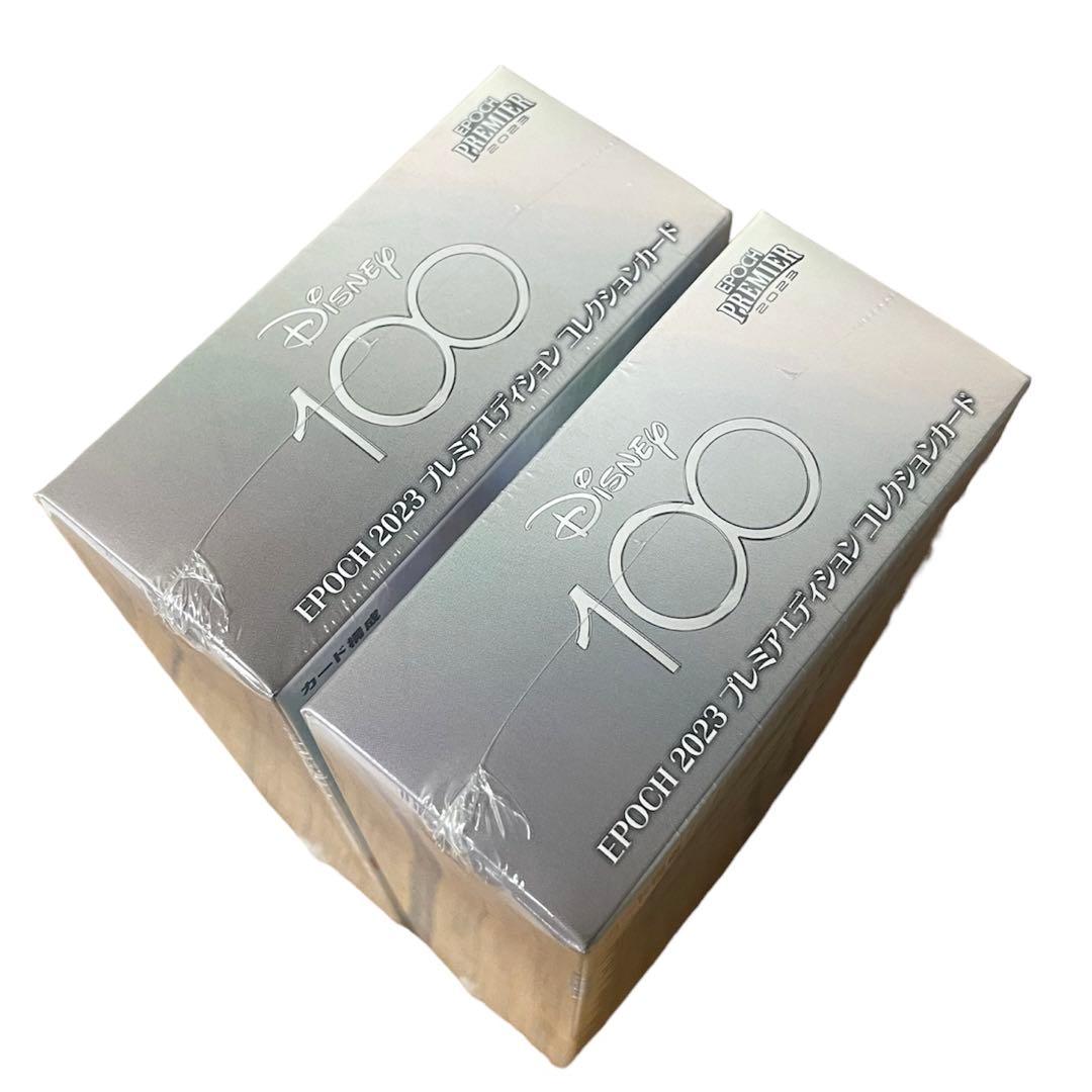 ディズニー100 エポック　新品未開封　２BOX　シュリンク付き