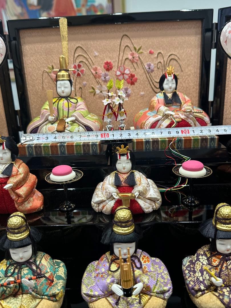 コンパクトサイズ雛人形セット