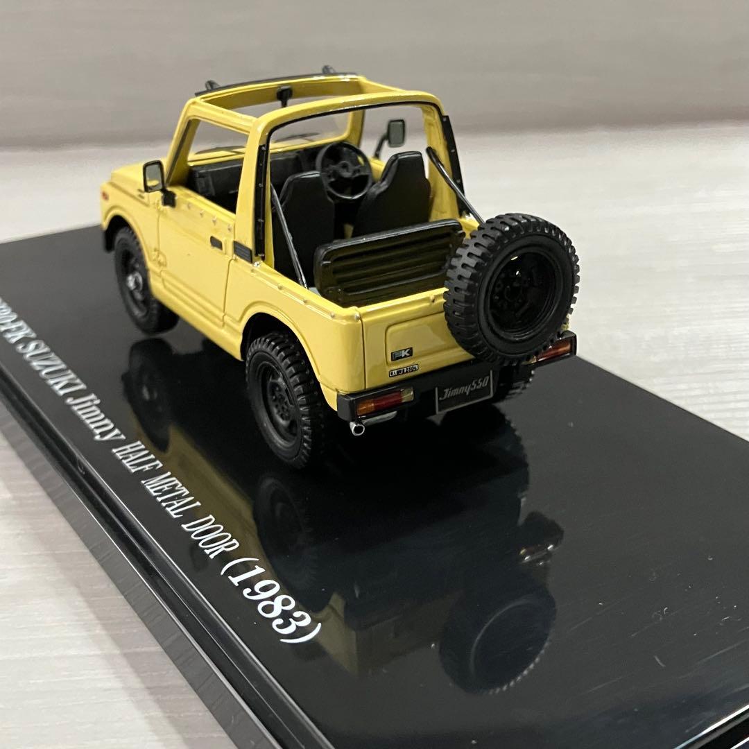 DISM 1/43 SJ30-FK ジムニーハーフ メタルドア イエロー