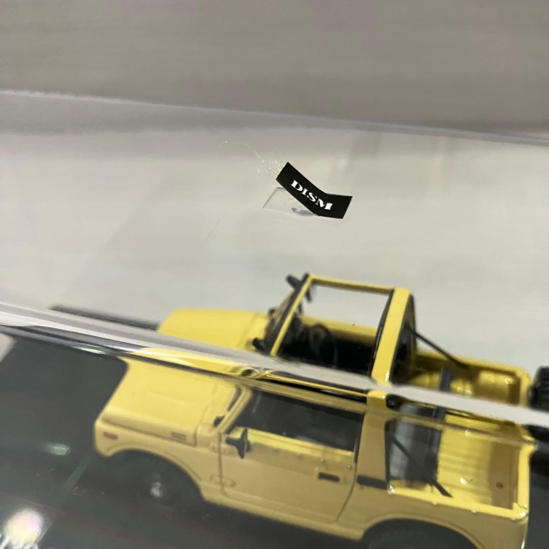 DISM 1/43 SJ30-FK ジムニーハーフ メタルドア イエロー