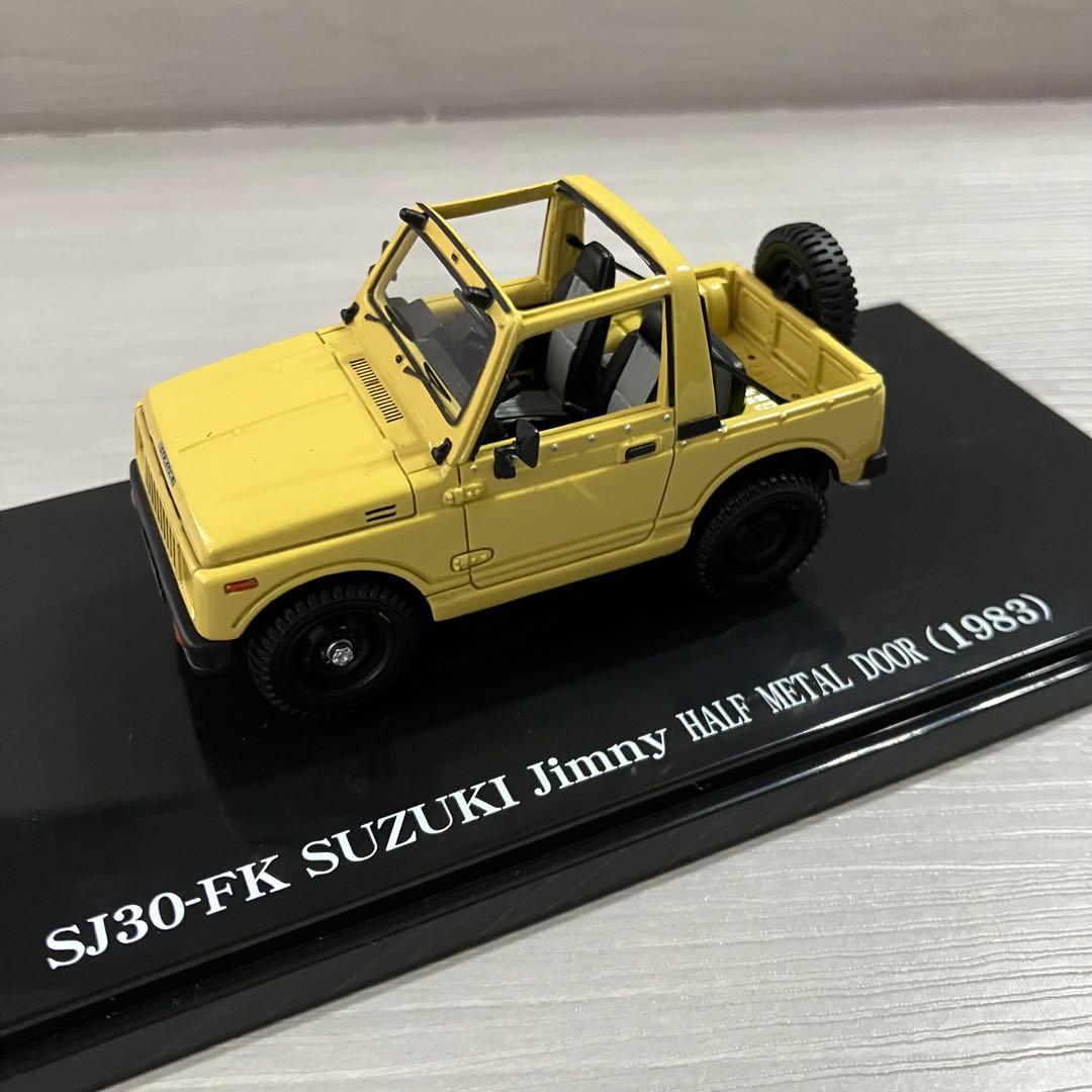 DISM 1/43 SJ30-FK ジムニーハーフ メタルドア イエロー