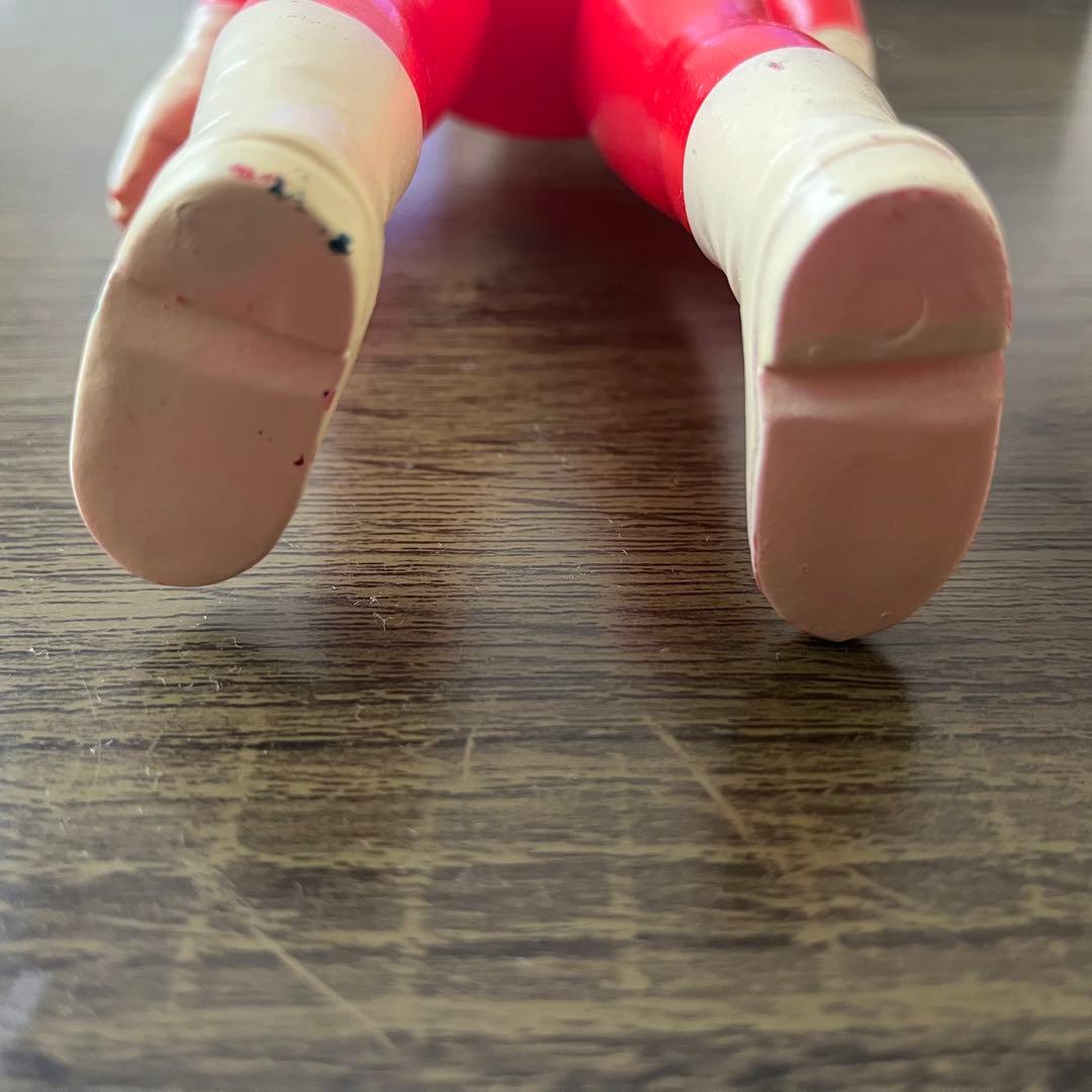 激レア 無版権 レッドマン パチ ソフビ ブルマァク マルサン ベアモデル