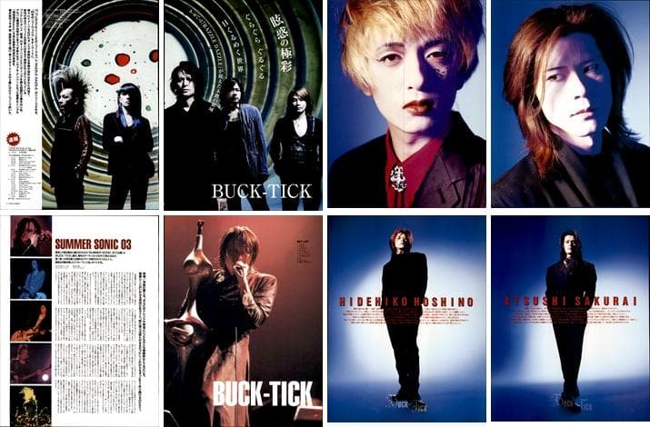 BUCK-TICK バクチク 雑誌 切り抜き 300P ①ほぼ欠けなし 櫻井敦司