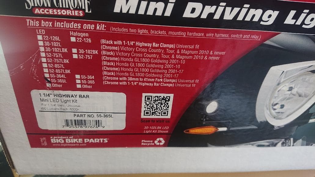 ショークロームSHOWCHROME ミニLEDドライビングライト55-365L