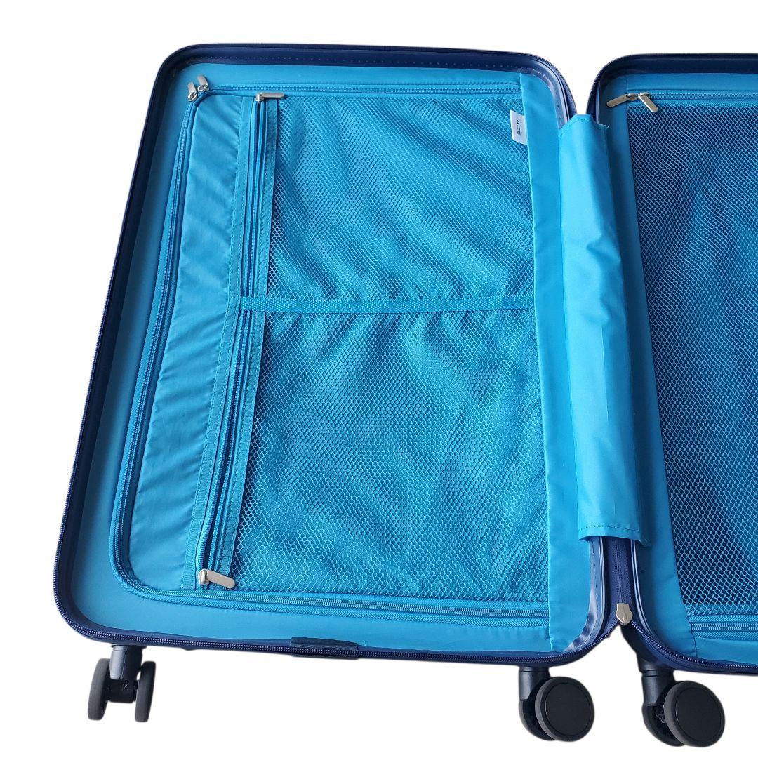 【美品】ACE CRESTA2 Mサイズ スーツケース 60L 4輪 大容量