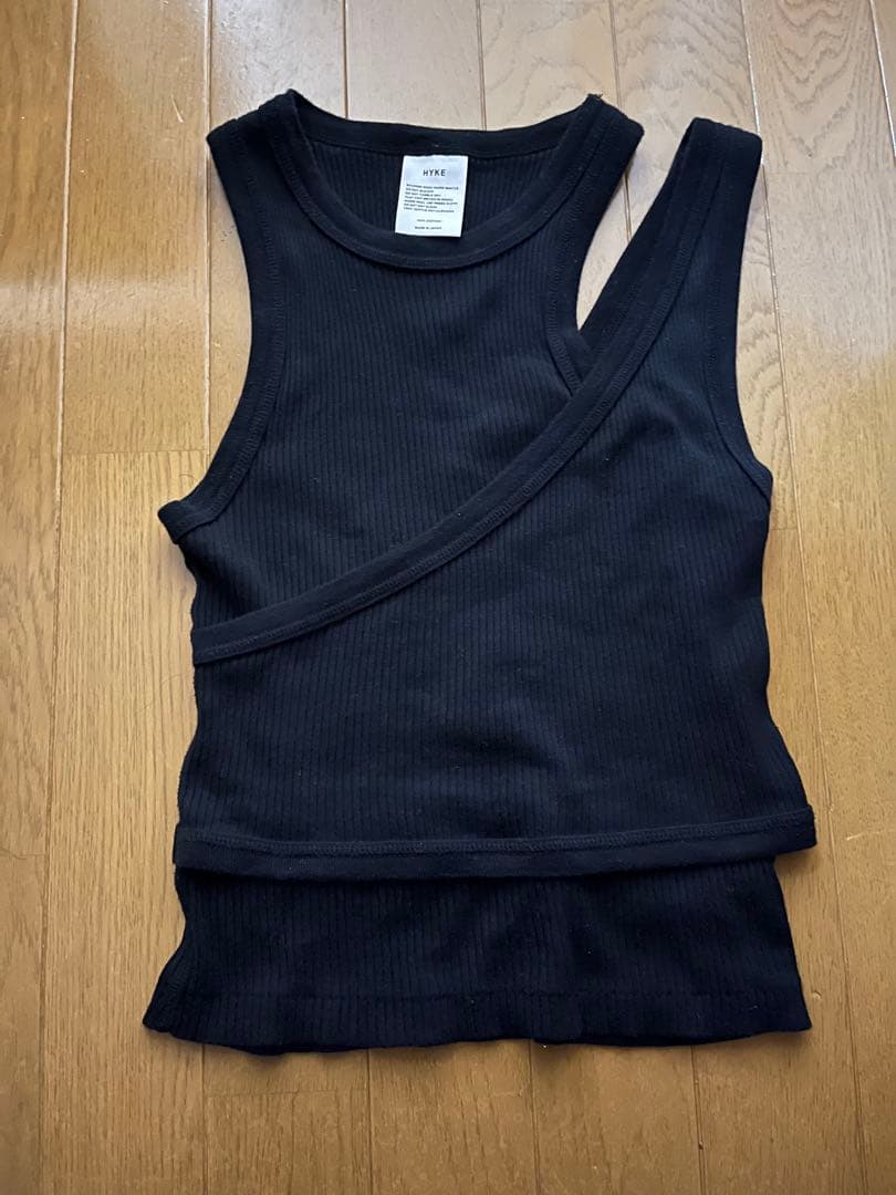 HYKE ハイク　24ss タンクトップ
