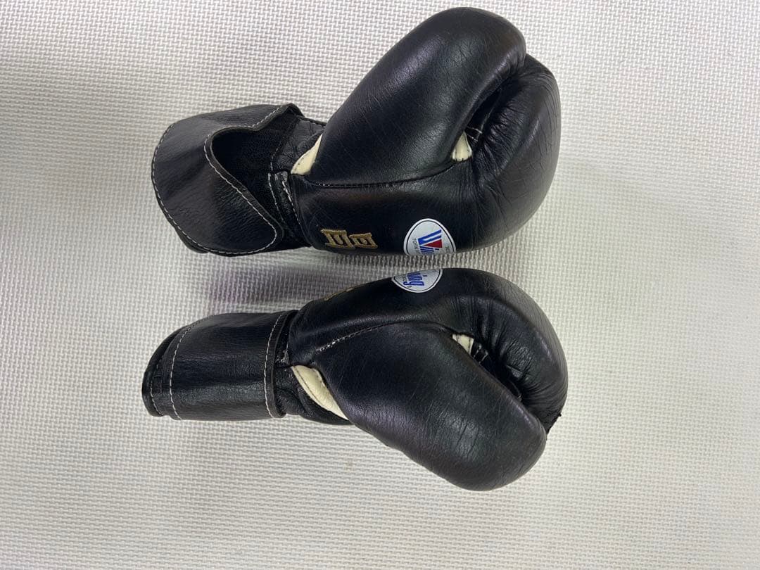 小川Winning ボクシンググローブ ブラック　8oz ウイニング