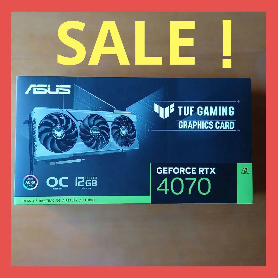 グラフィックボード・グラボ・ビデオカード ASUS TUF Gaming GeForce RTX 4070 OC 12GB