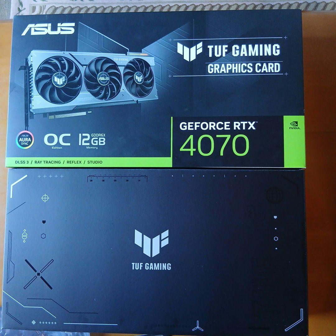 グラフィックボード・グラボ・ビデオカード ASUS TUF Gaming GeForce RTX 4070 OC 12GB