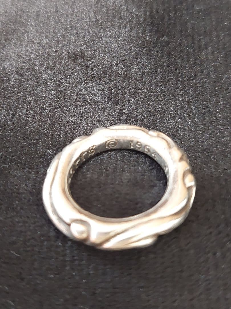 ⬛専用⬛再値下げ☆クロムハーツ☆スクロールバンドリング約10号内径約1.6