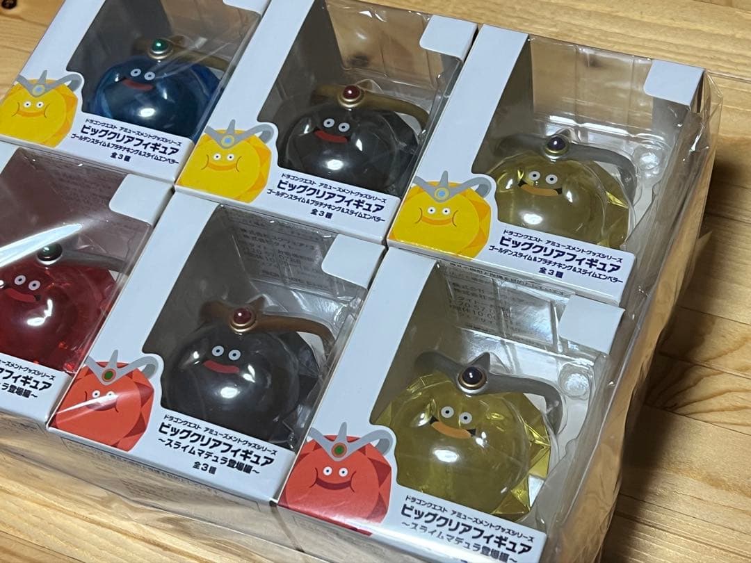 ドラクエ　ビッグクリアフィギュア 6個セット