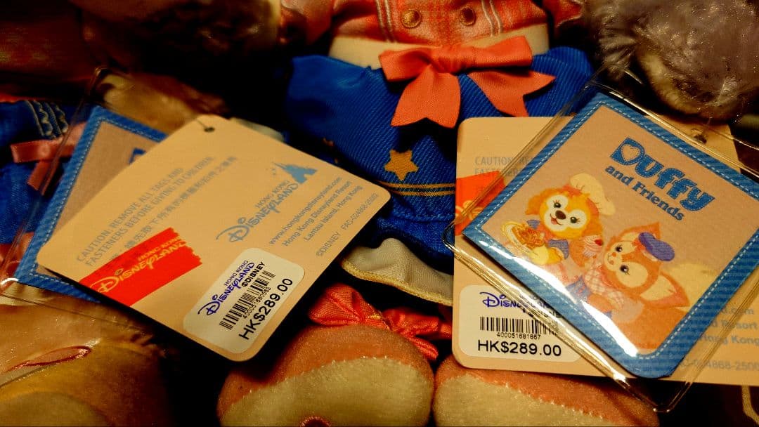 リーナベル　ステラルー　香港ディズニー　春日　ぬいぐるみ