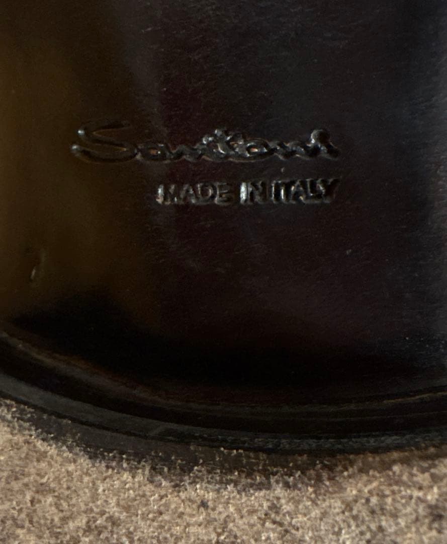 【grazie_milleさん専用】革靴　サントーニ　コルドヌリアングレース付き