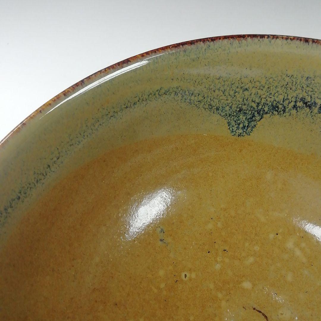 Ｔ３９６　茶碗　『高取焼』『高取焼宗家　十三代　高取八山』　共箱　抹茶碗　茶道具