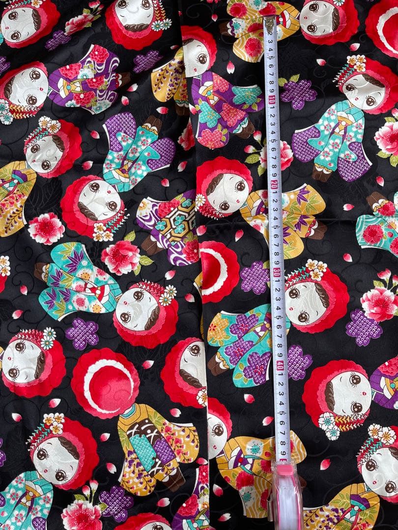 オーダー受付中❣️正絹本格お仕立てお振袖、撮影用お引き摺り大振り袖