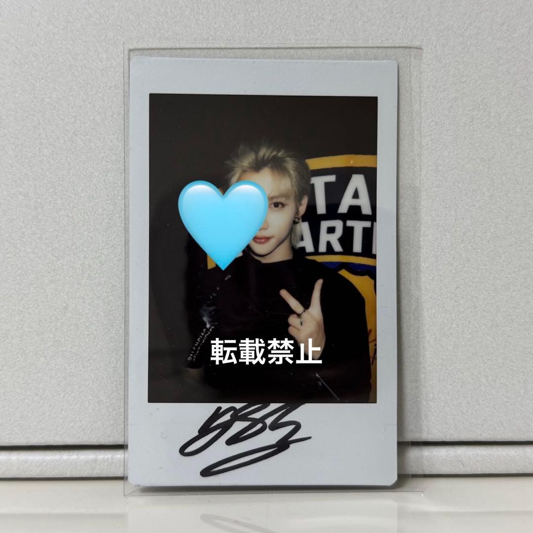 ストレイキッズ　フィリックス　直筆サインチェキ