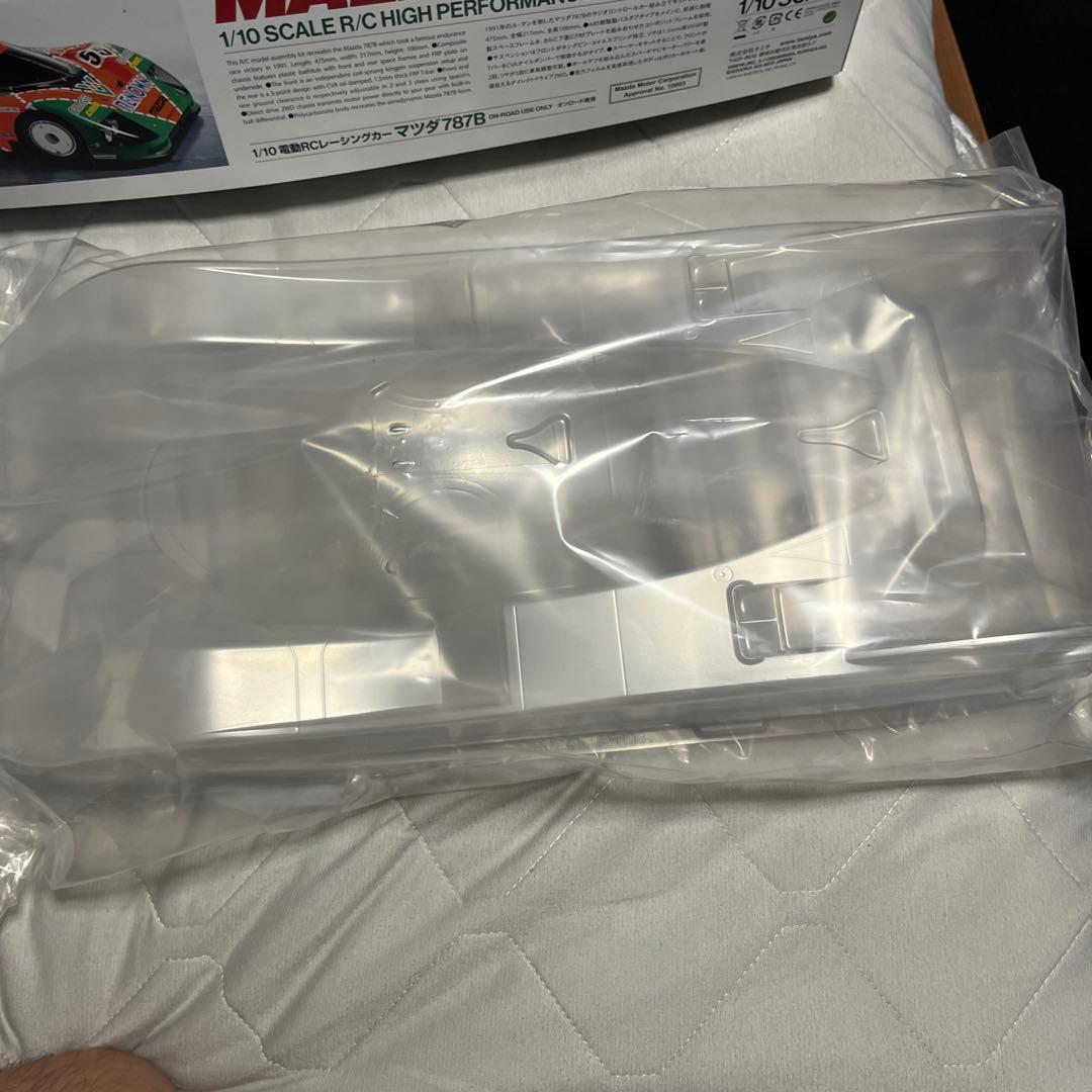 TAMIYA MAZDA 787B 1/10 RC ポルシェスペアボディ付き