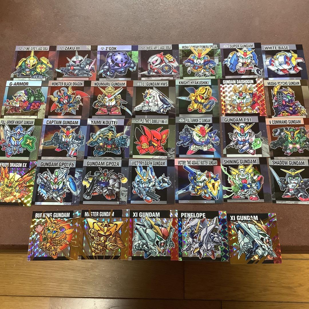 元祖SDガンダムスナックII 完全フルコンプセット②