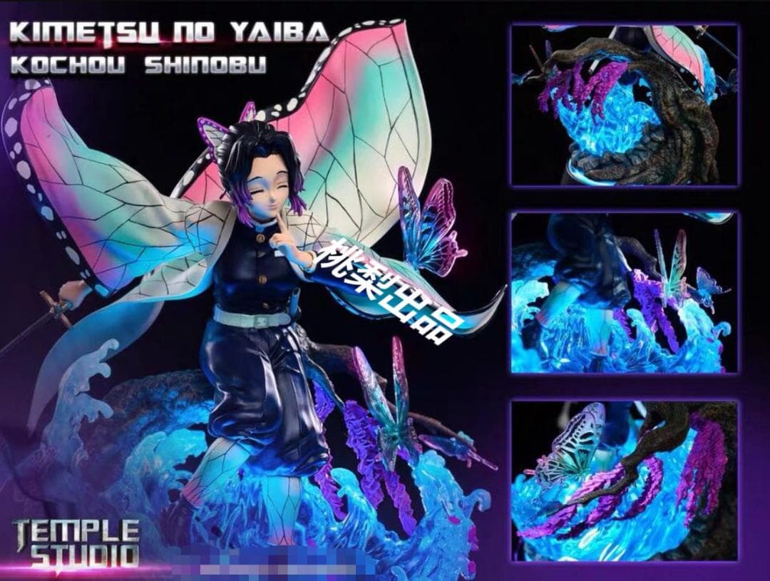 新品未開封『鬼滅の刃』蟲柱・胡蝶しのぶ TEMPLE ガレージキット スタチュー