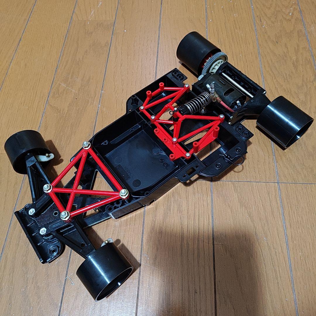 タミヤ　1/10RCカー グループCカーシャーシ　レストア済み