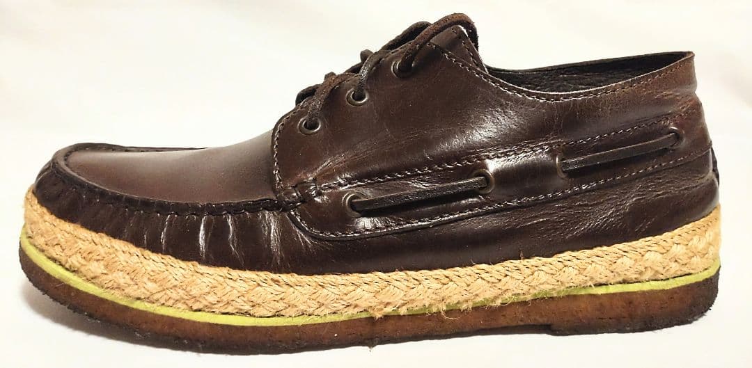 【美品】SOPHNET Leather Deck Shoes