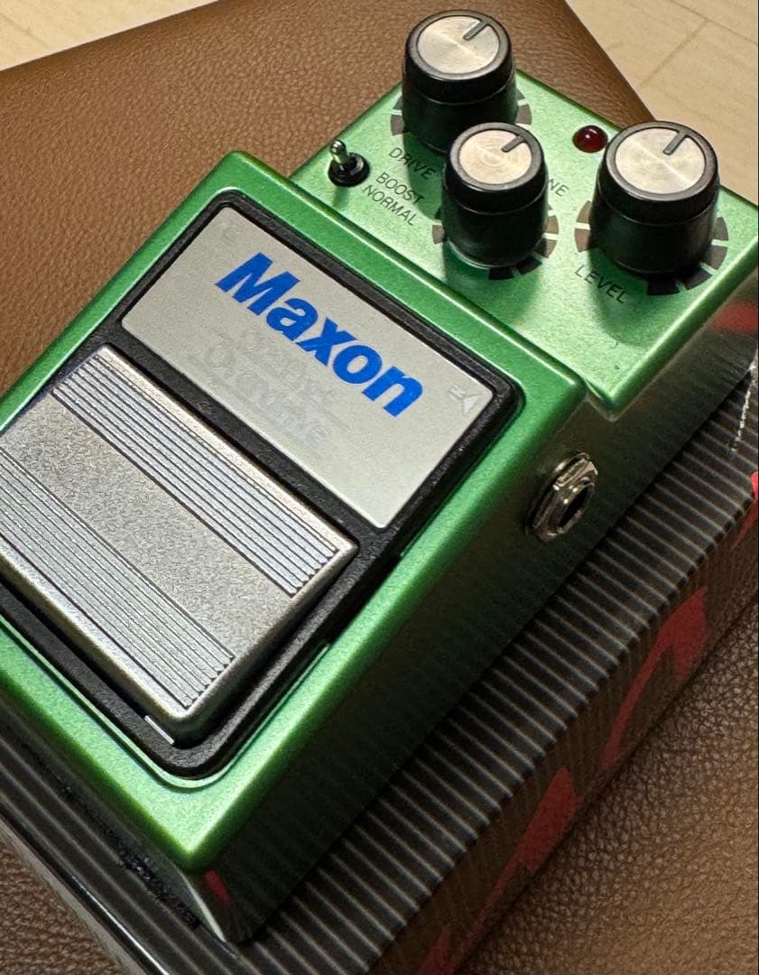 Maxon OD9pro + 日本製 オーバードライブ ブースター 9v電池4個