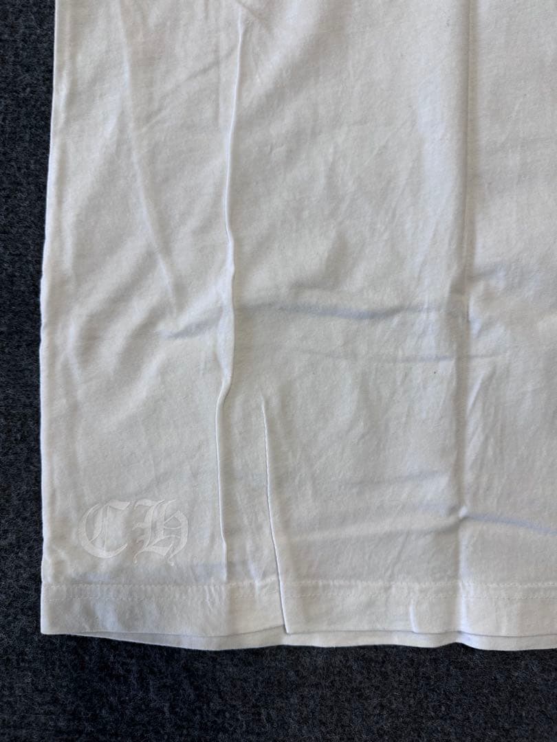 CHROME HEARTS ホワイト Tシャツ ポケット付き