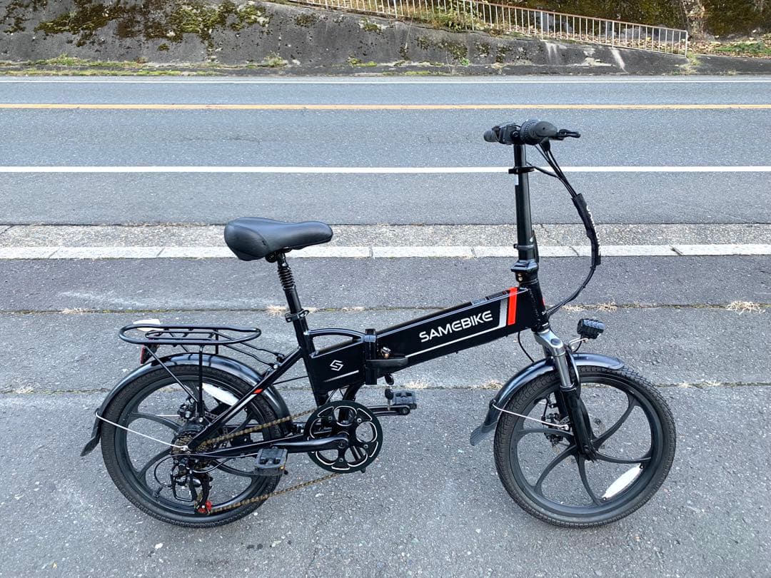 【動作確認済】送料無料 SAMEBIKE ディスク式MTB折りたたみ電動自転車