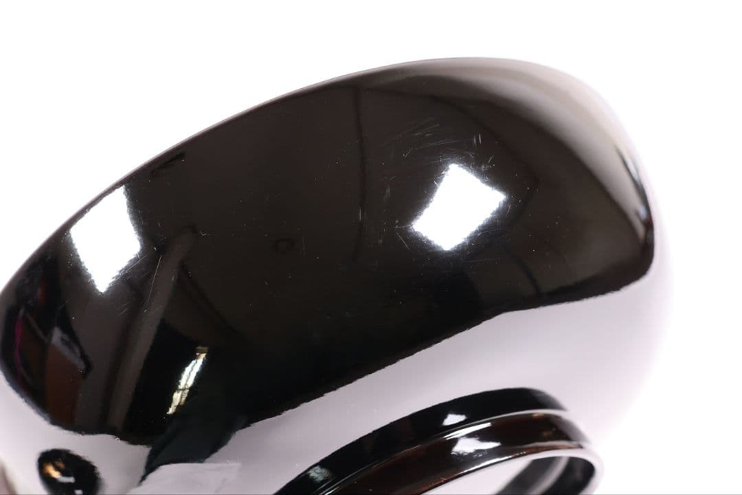 【CM399】天然木漆塗 菊桐鳳凰金蒔絵 黒塗 煮物椀 1客 昭和期 木製漆器