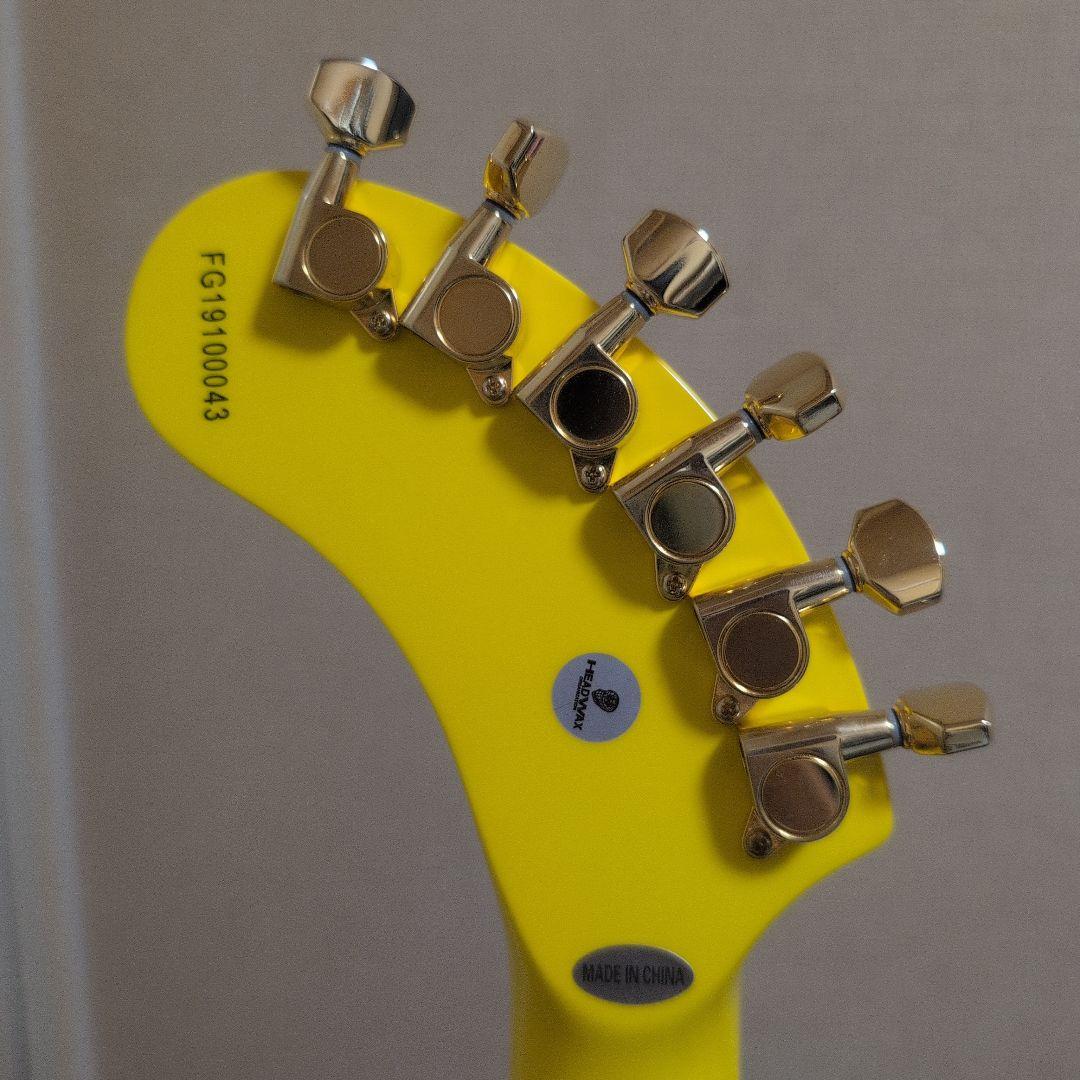 【美品】 FERNANDES フェルナンデス YELLOW HEART zo-3