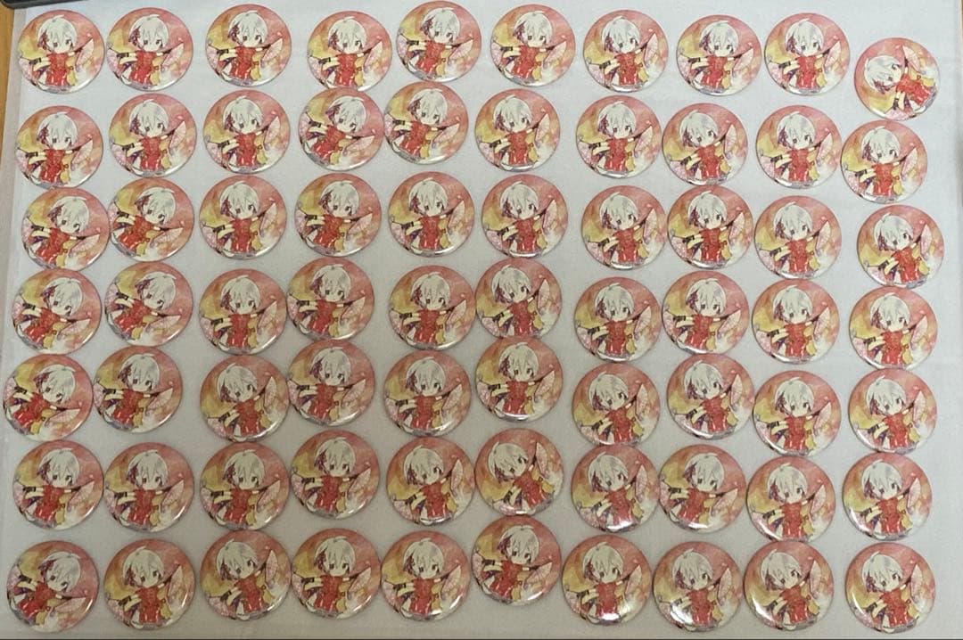雑魚てゃん　缶バッジまとめ売り