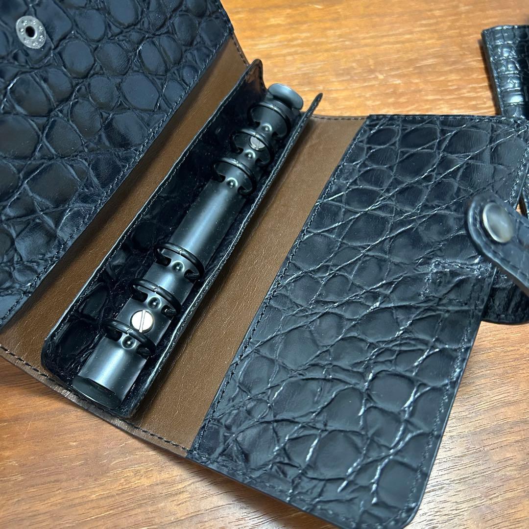 革軸　クロコ　セット