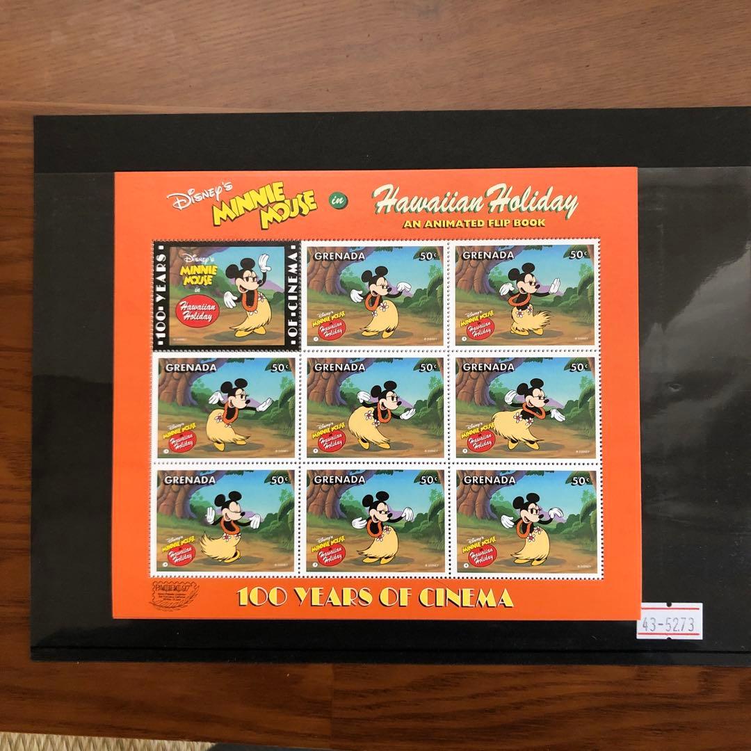 ミッキ&ミニー誕生70年記念切手セット