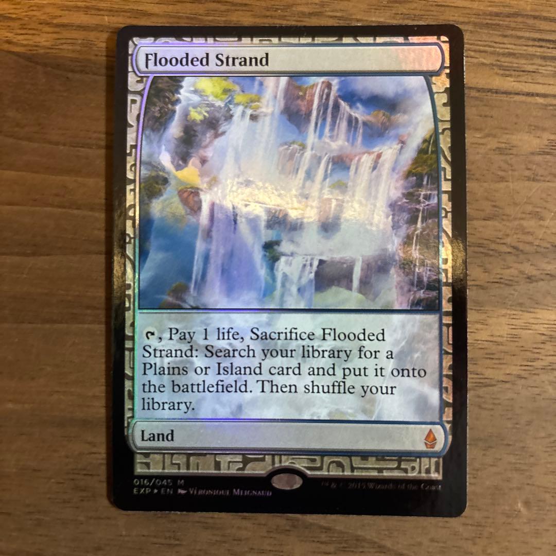 mtg 溢れかえる岸辺　exp foil