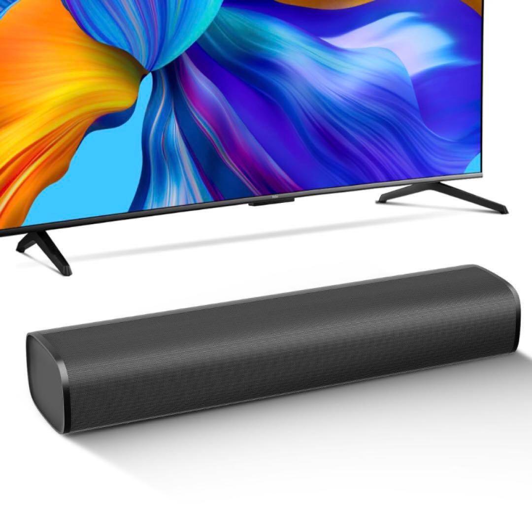 サウンドバー Bluetooth5.3テレビ スピーカー 横幅42cm