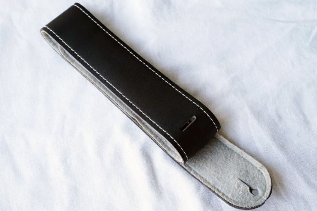 桜井着 Martin マーチン レザーギターストラップ ブラック