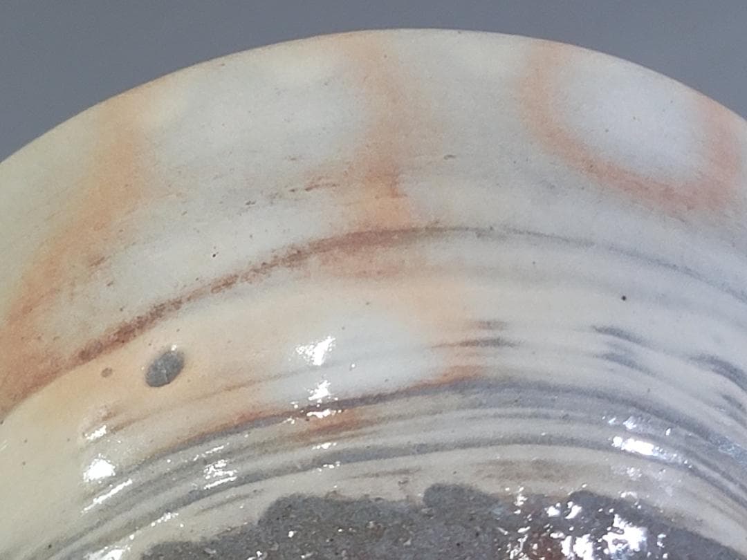 茶道具 三作三嶋茶碗 十客 平安清和作 共箱 美品 DT608