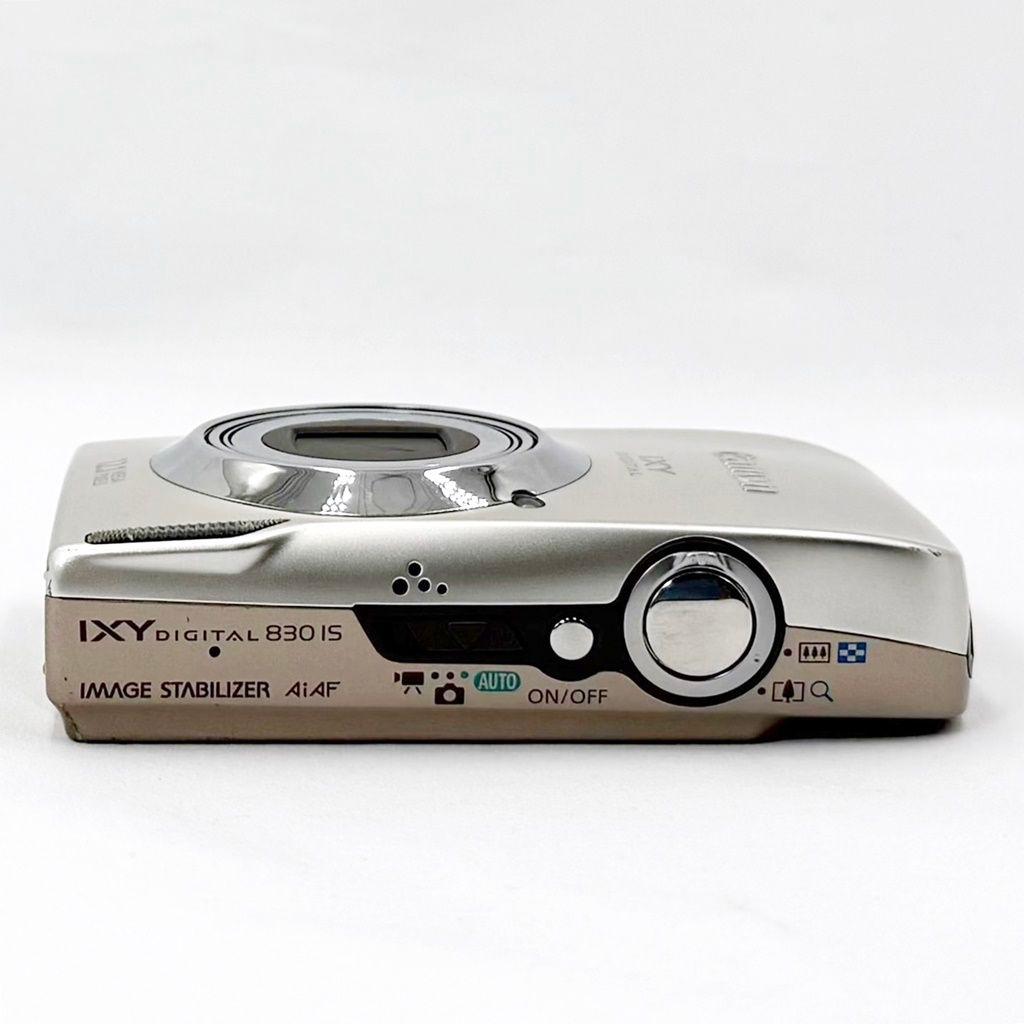 キヤノン IXY DIGITAL 830 IS シルバー コンデジ カメラ 中古