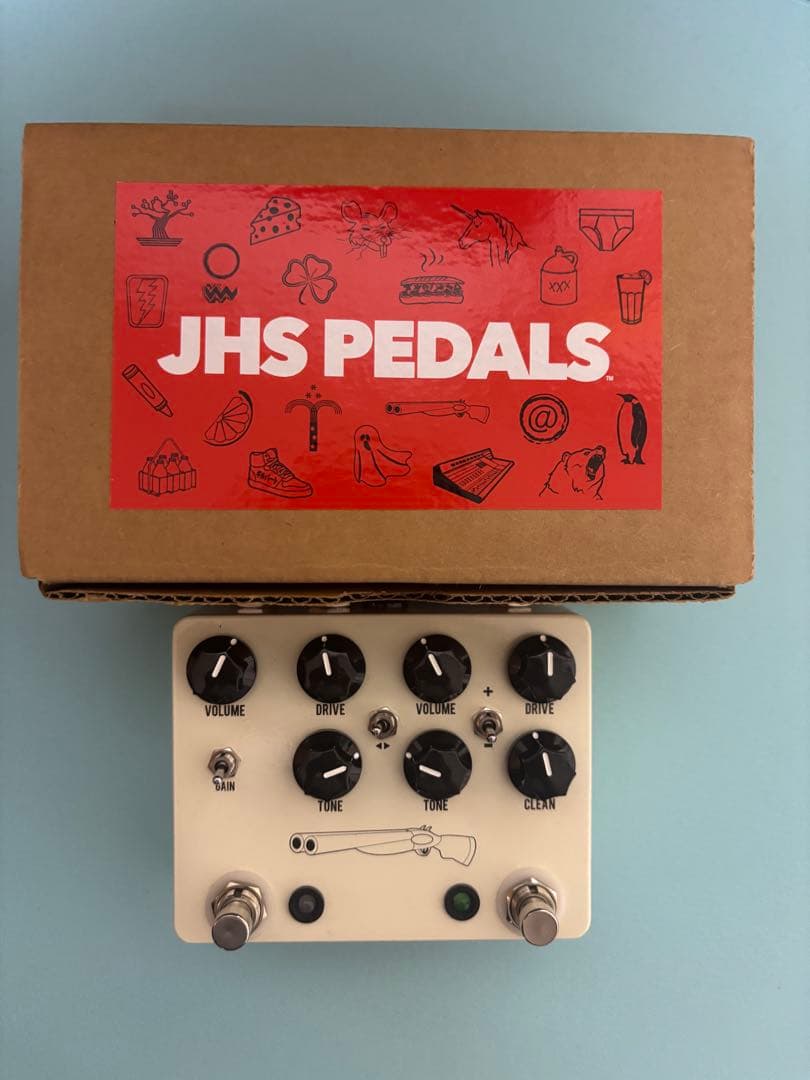 ギター JHS PEDALS Double Barrel V4