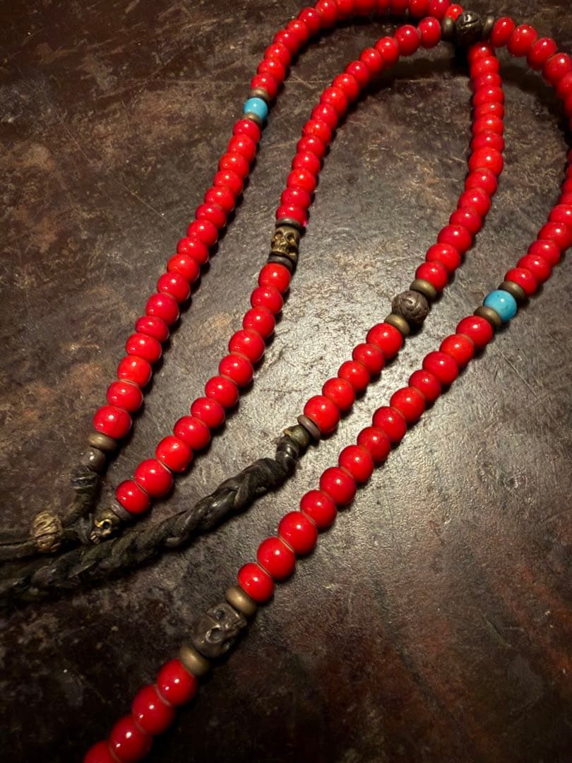 m.cohen エムコーエン　ビーズネックレス　ジョニーデップ 着用