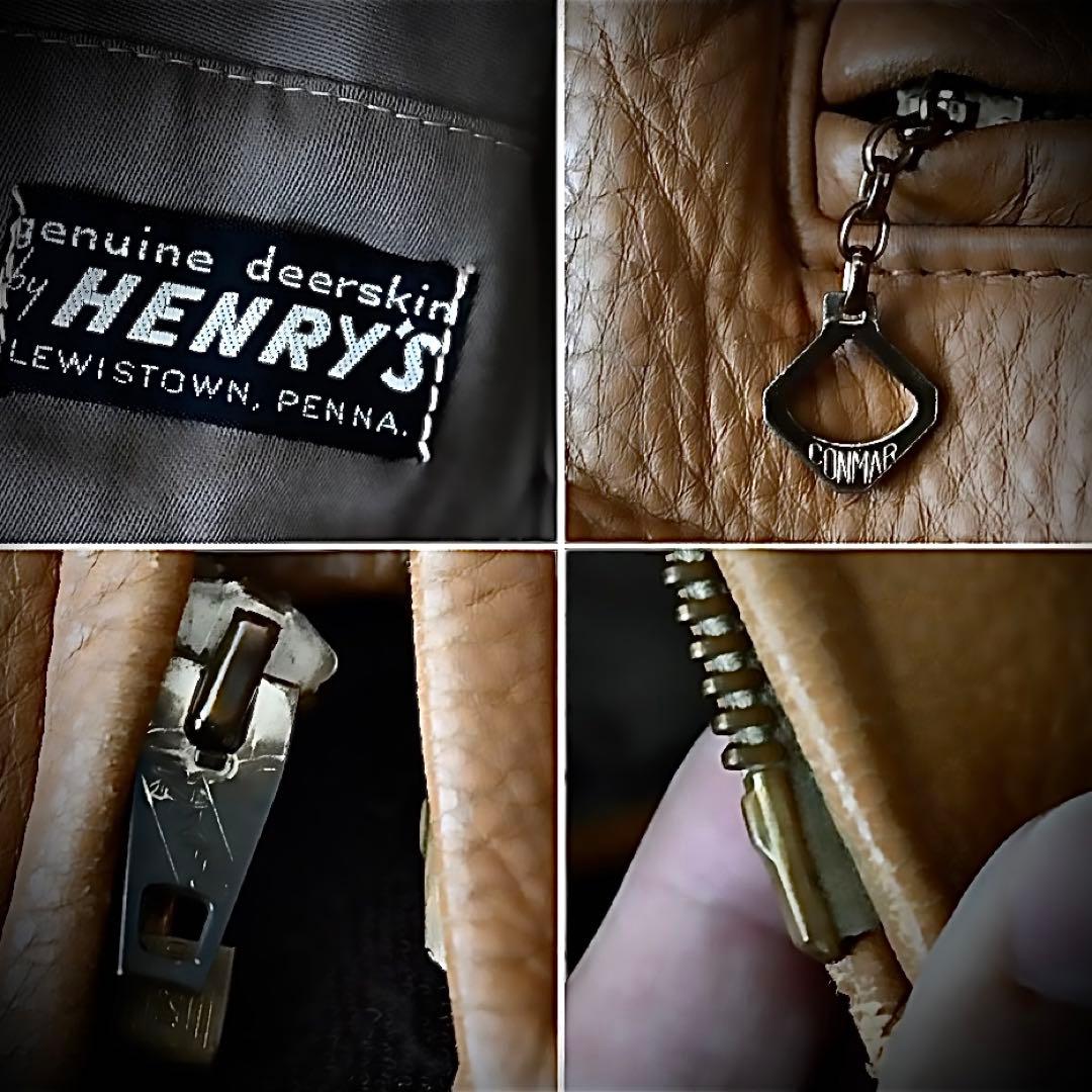 50s 鹿革 ミントコンディション Lサイズ スポーツジャケット vintage