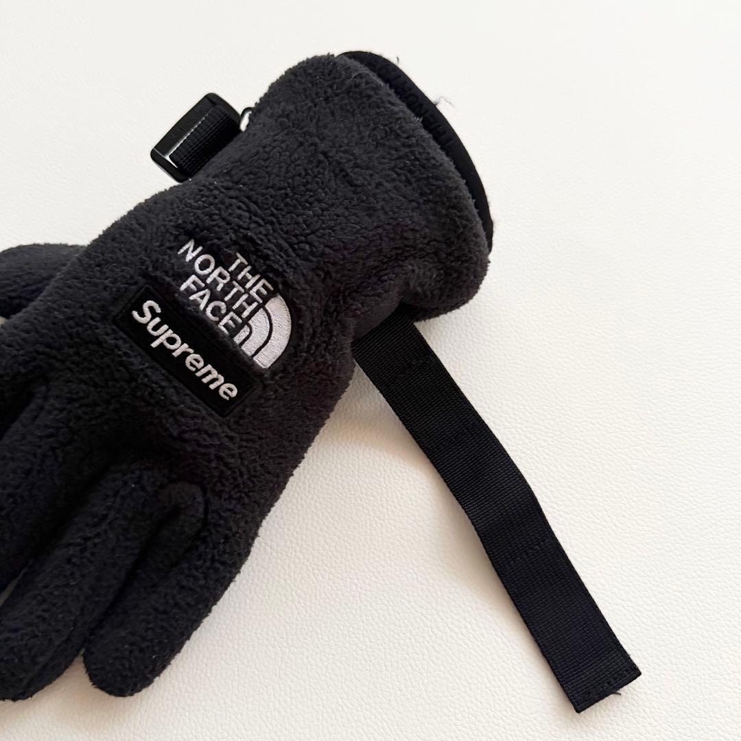 【ザノースフェイス × シュプリーム 】GORE-TEX グローブ ブラック M