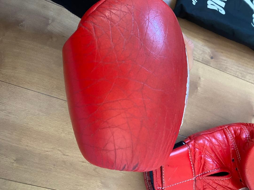 Winning ボクシンググローブ 赤 8oz