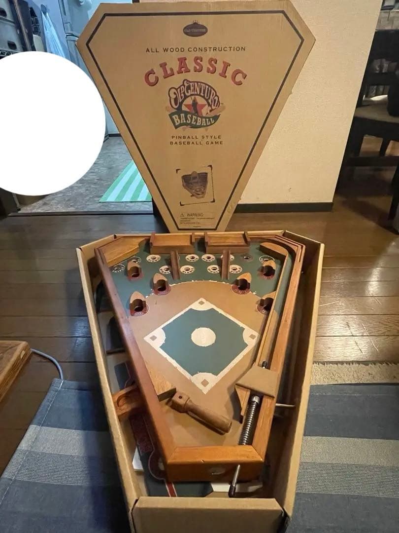 US輸入雑貨 OLDCENTURY CLASSIC BASEBALL 木製野球盤