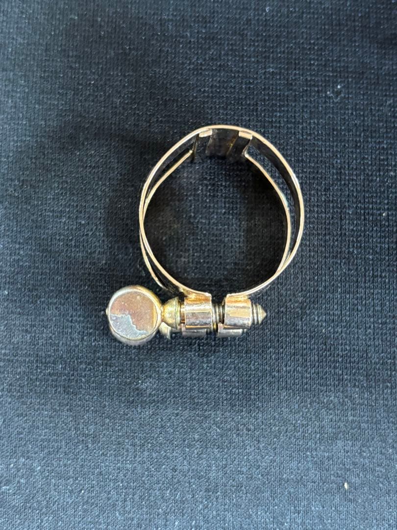 BUZZ テナーサックスリガチャー　ピンクゴールド